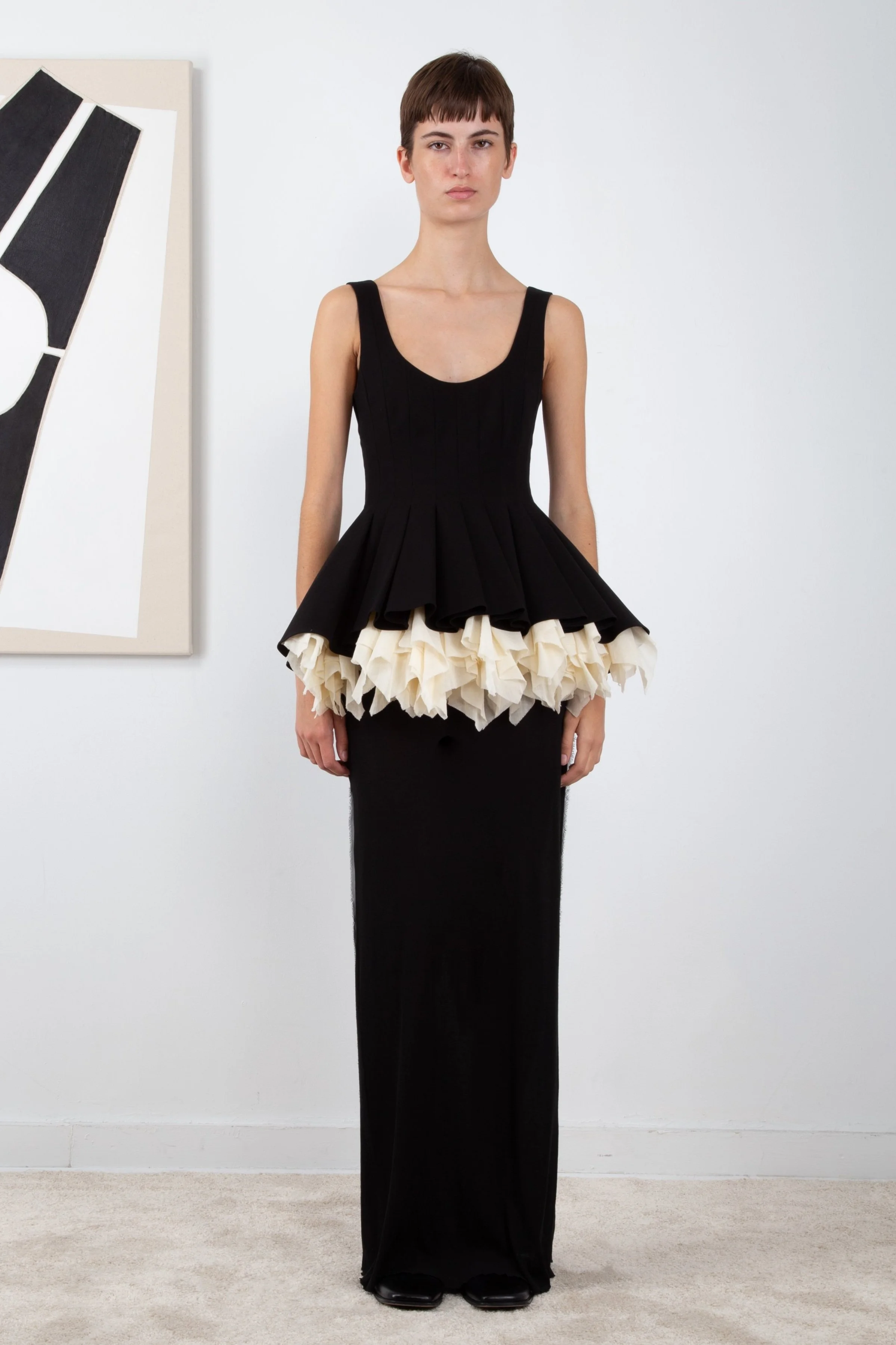 ASHLYN — Klein Layered Dress